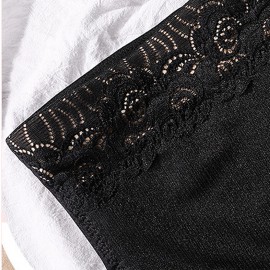 Women Hollow Pattern Cotton High Waist Body Shaping Panties