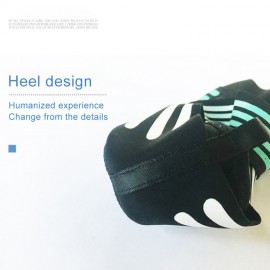 1 Pair Anti-Slip Yoga Socks Toeless Pilates Socks Ballet Yoga Pilates Barre Shoes for Women, 245-250mm (Pink)